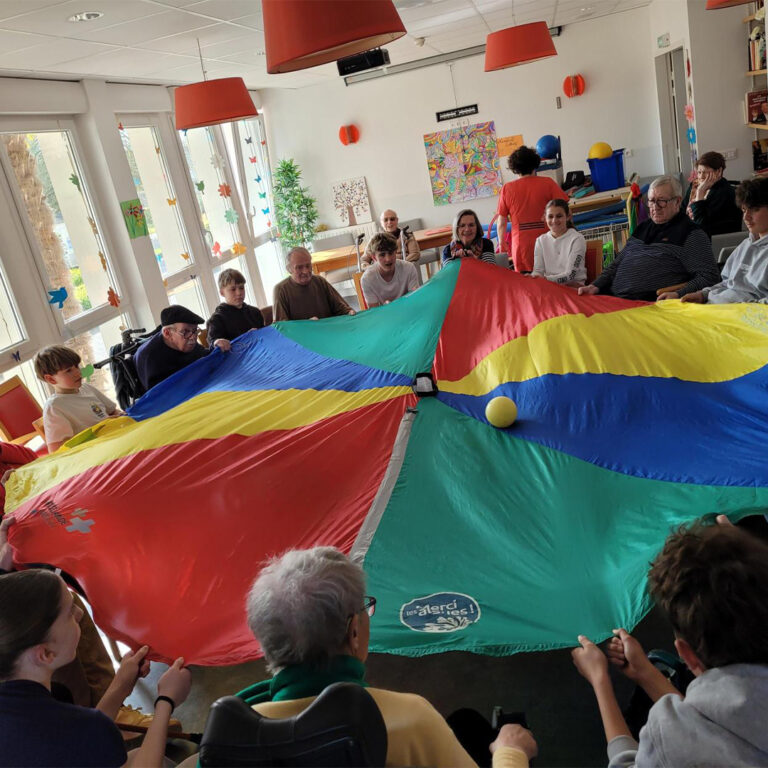 bien-être EHPAD élèves 4ème lycée agricole