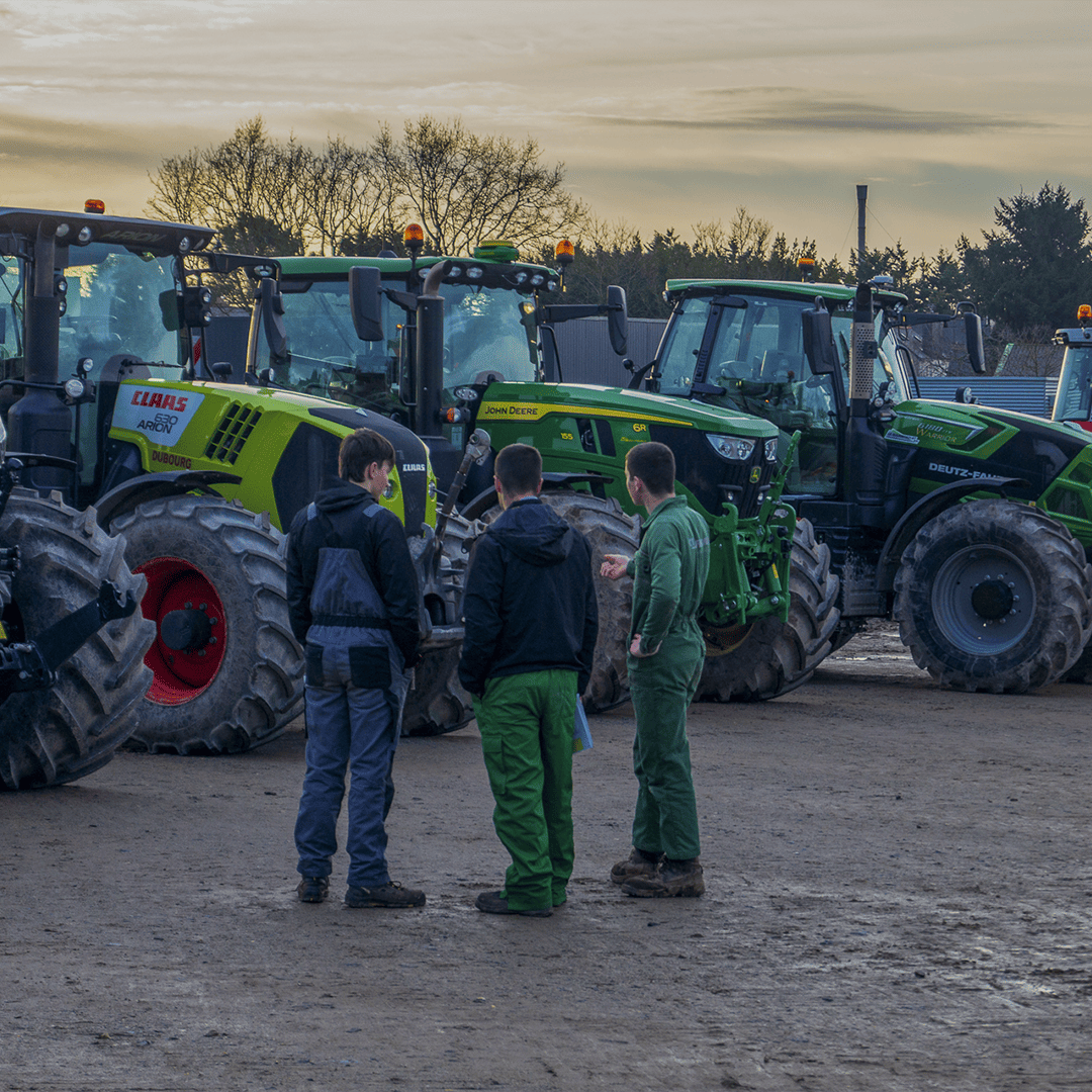 Étudiants BTS GDEA ISSAT Redon formation agroéquipement Bretagne