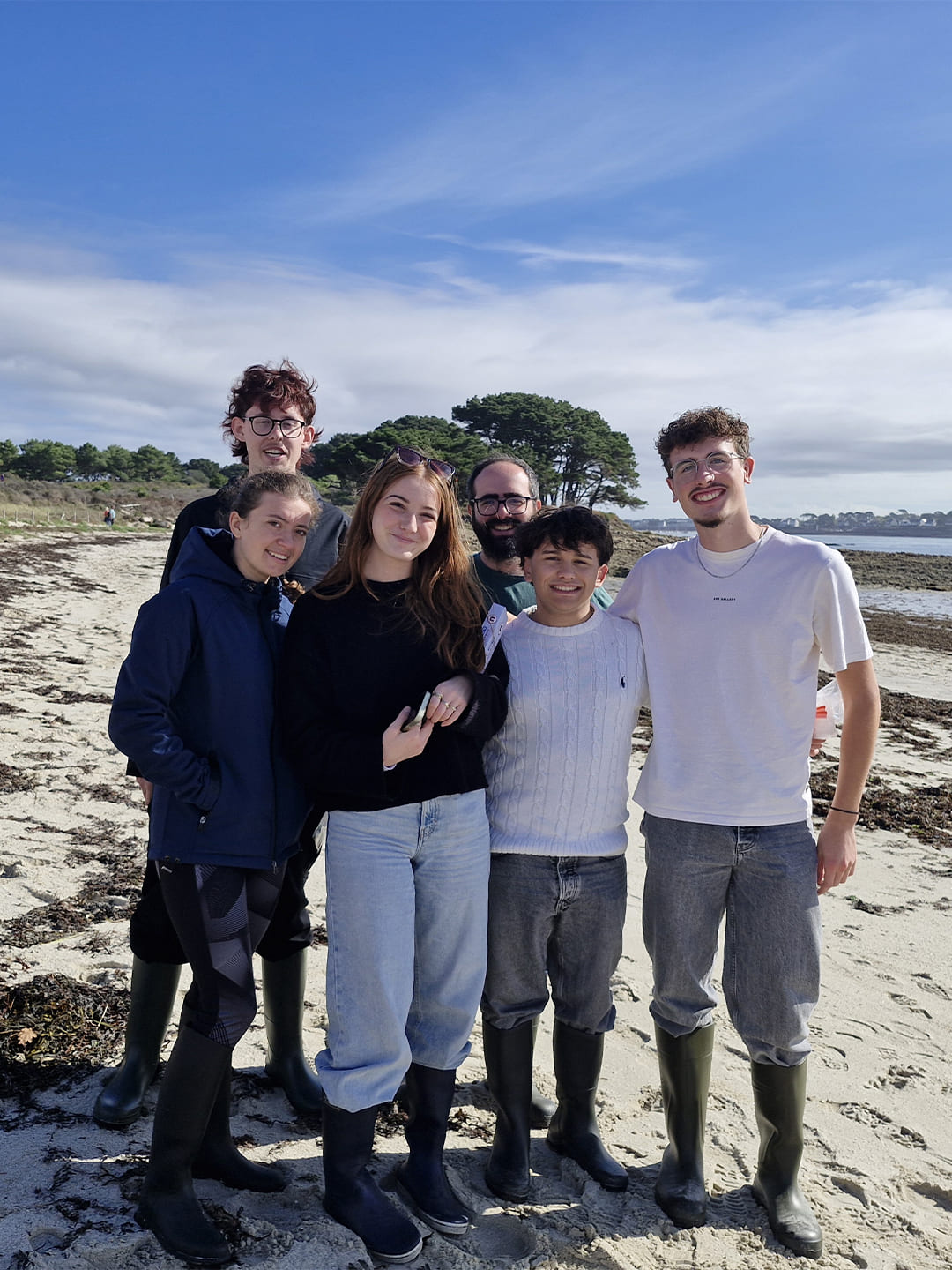 Différentes algues marines récoltées sur le littoral breton pour être étudiées.