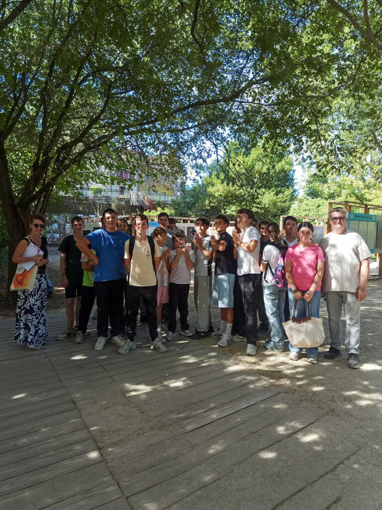 Élèves de 3ème de l’ISSAT au Festival Photo de La Gacilly